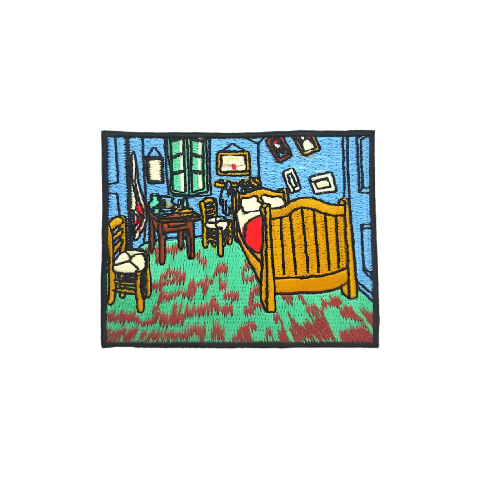 PATCH  BEDROOM IN ARLES  VAN GOGH