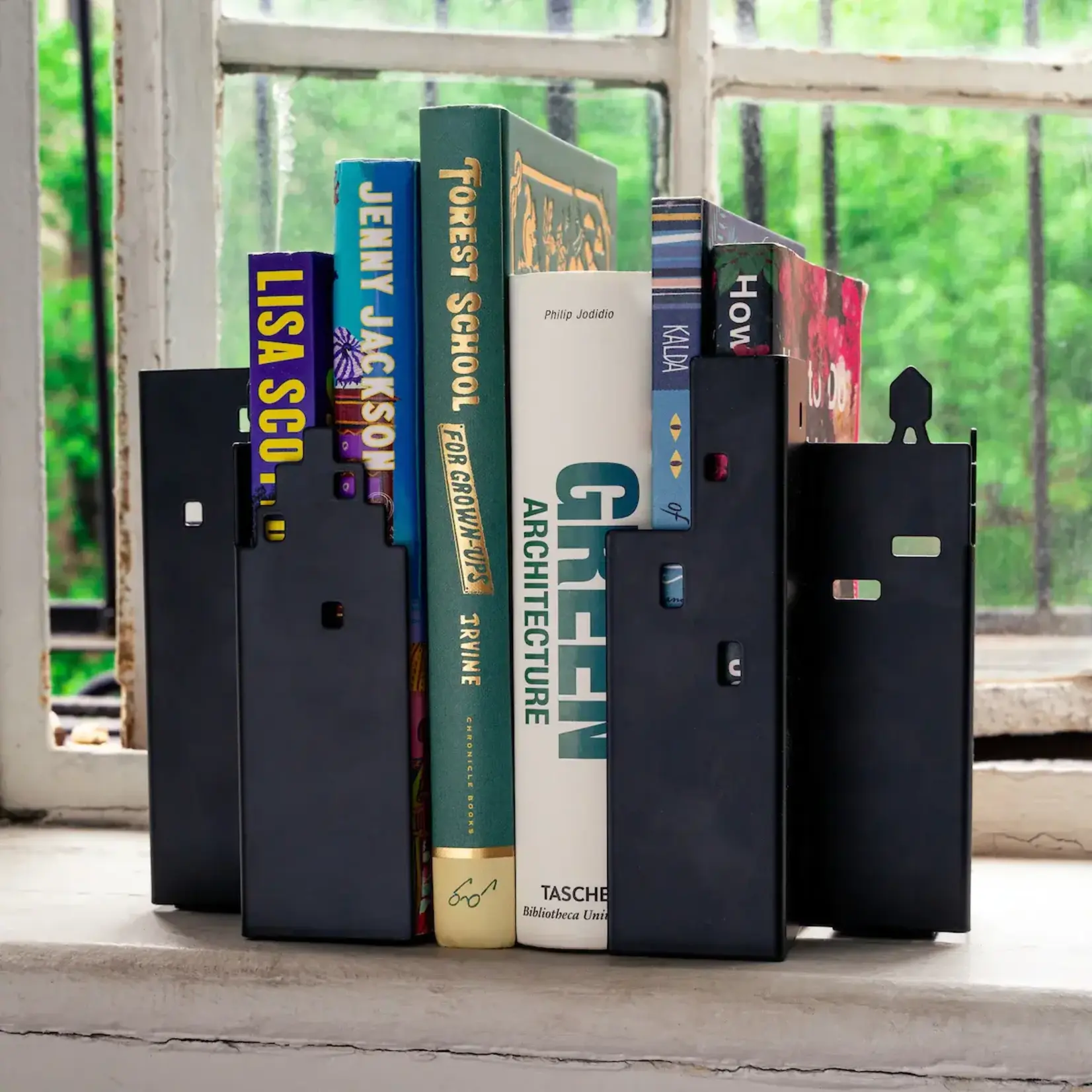 SKYLINE BOOKENDS
