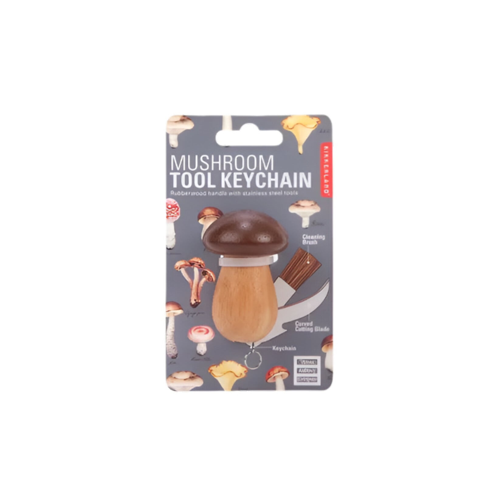 MUSHROOM TOOL KEYCHAIN