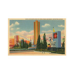 POSTCARD TEXAS CENTENNIAL EXPO DALLAS, TEXAS