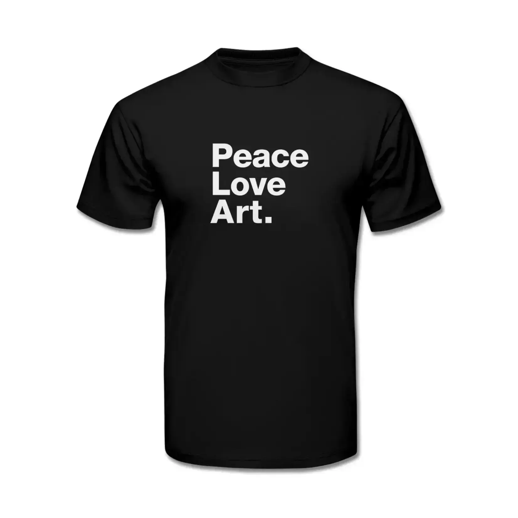 PEACE LOVE ART T-SHIRT SMALL
