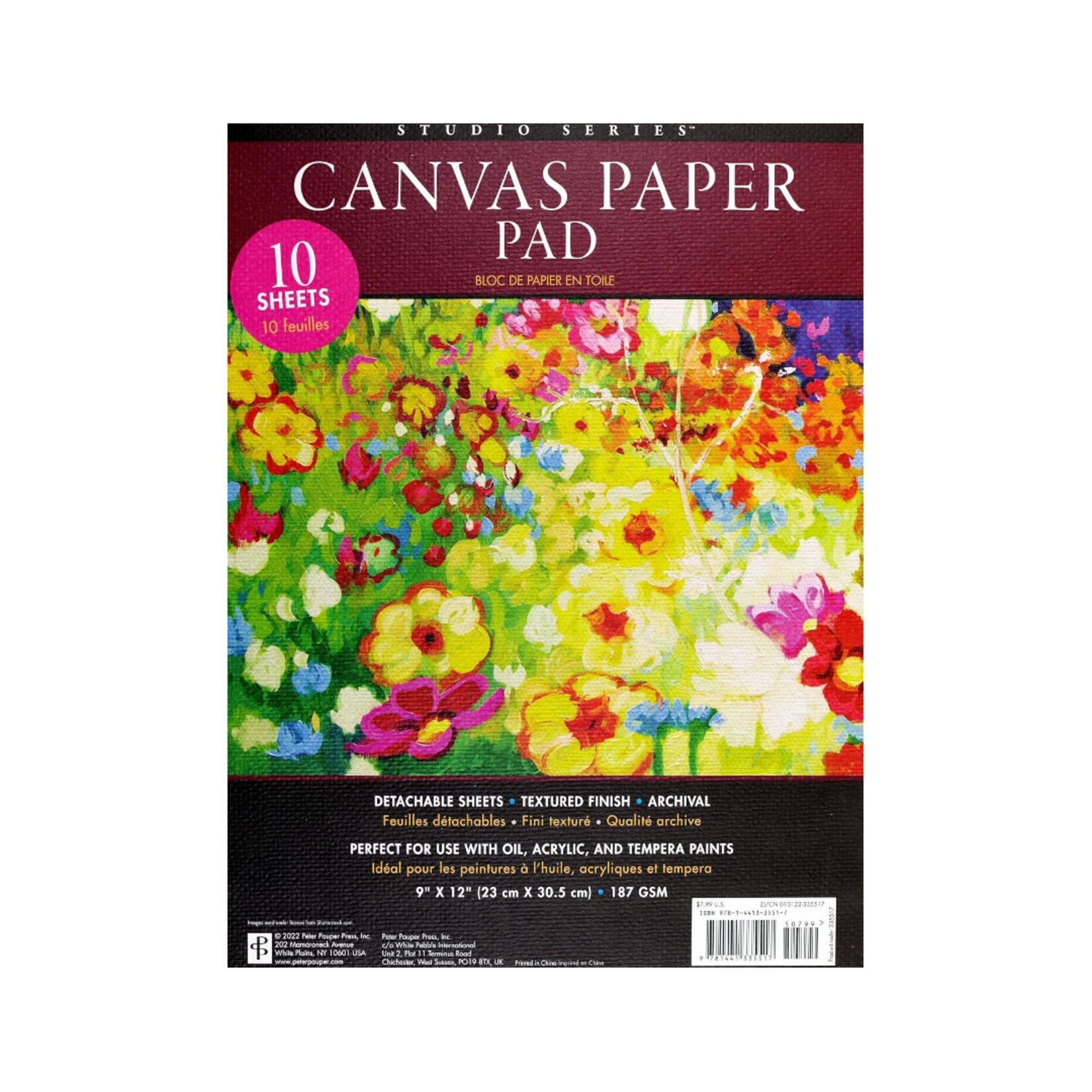 CANVAS PAPER PAD