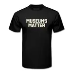 MUSEUMS MATTER COLLEGIATE T-SHIRT MEDIUM
