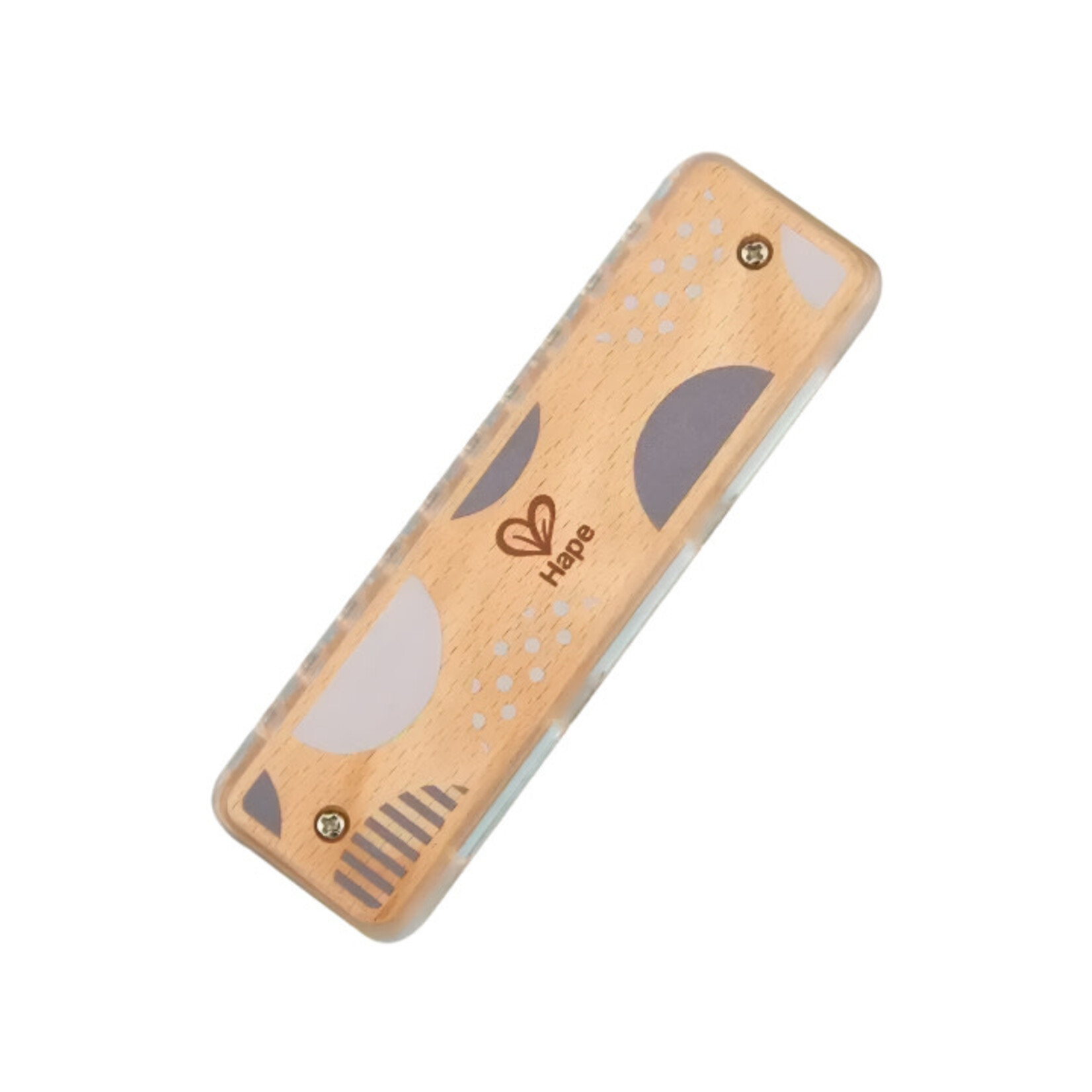 HAPE TOYS BLUES HARMONICA TRANSPARENT