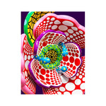 YAYOI KUSAMA I SPEND EACH DAY EMBRACING FLOWERS