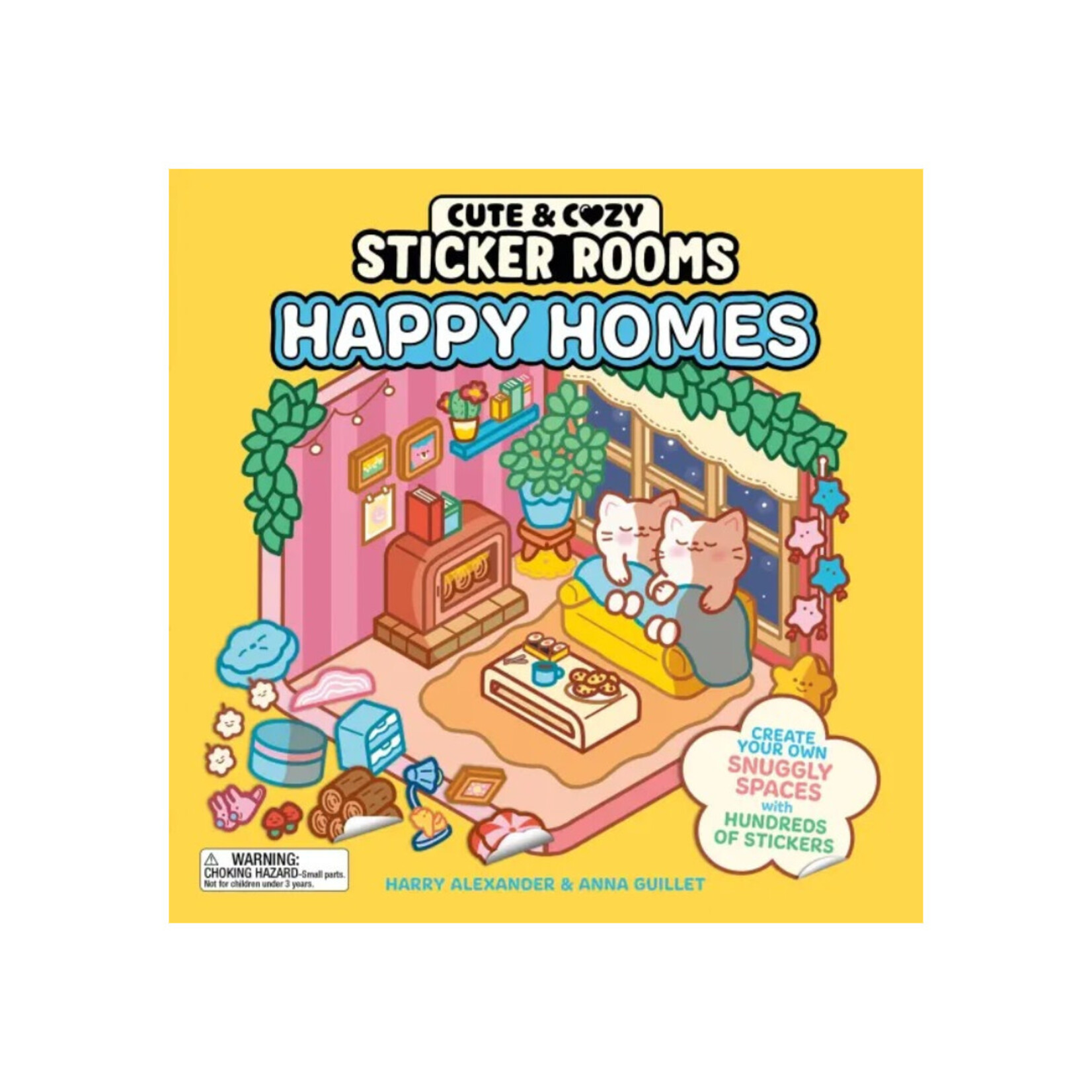 CUTE AND COZY STICKER ROOMS HAPPY HOMES