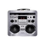 80S BOOM BOX RADIO RETRO METAL LUNCHBOX