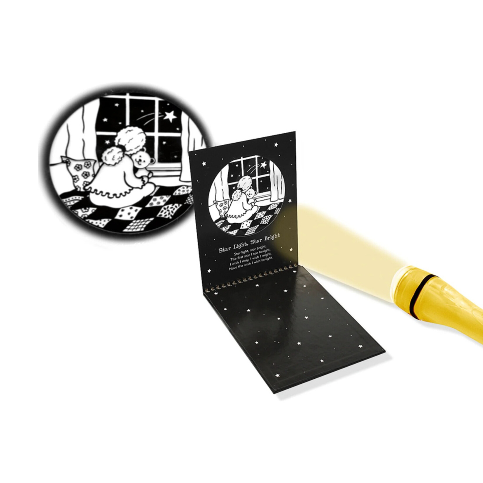 NIGHTTIME NURSERY RHYMES BEDTIME SHADOW BOOK