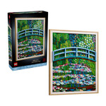 LEGO CLAUDE MONET BRIDGE OVER POND