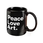 PEACE LOVE ART MUG