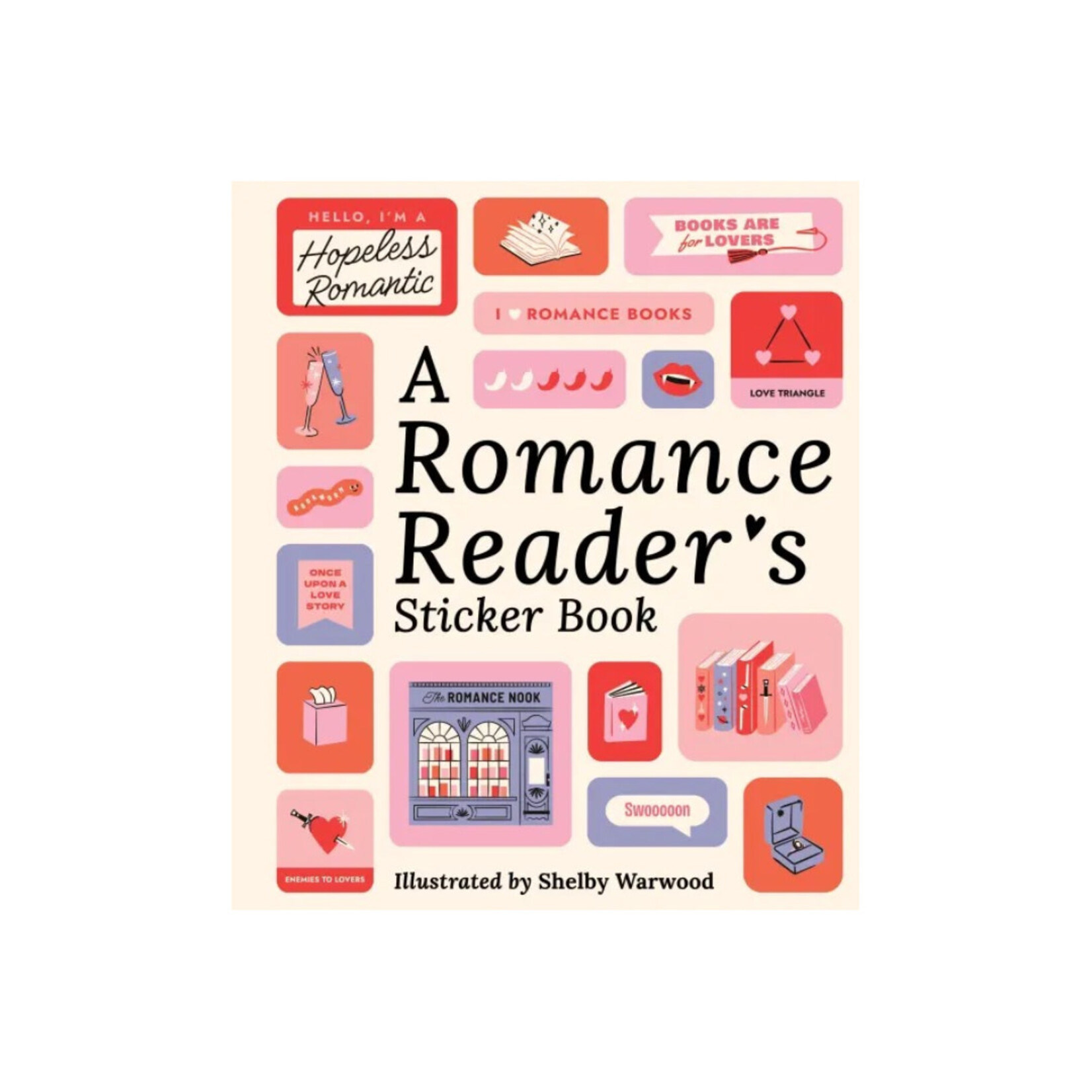 A ROMANCE READERS STICKER BOOK