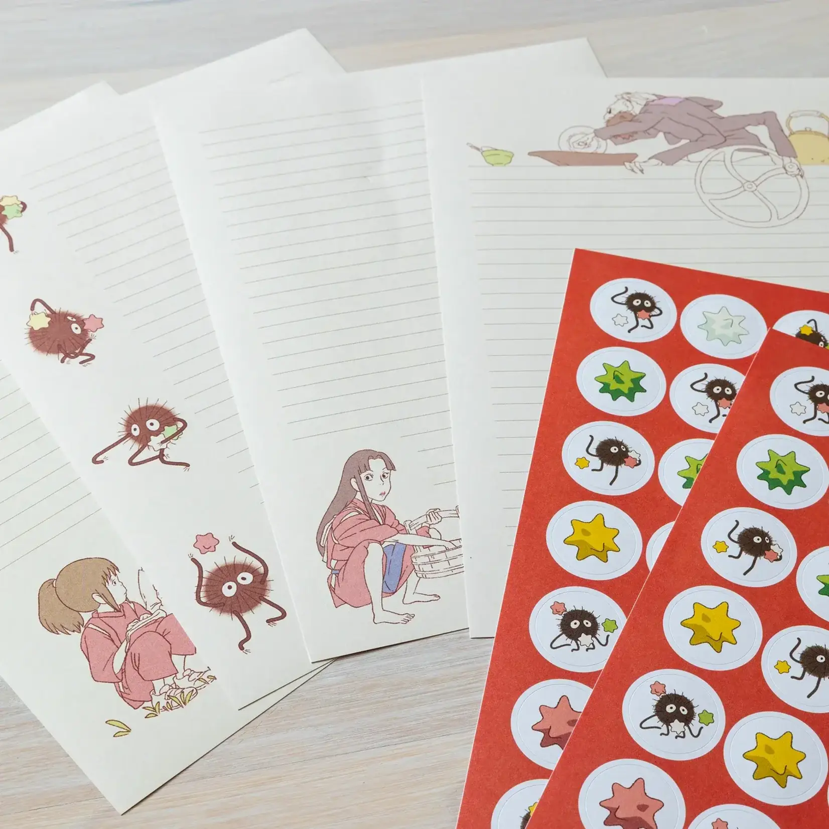STUDIO GHIBLI SPIRITED AWAY STATIONARY SET