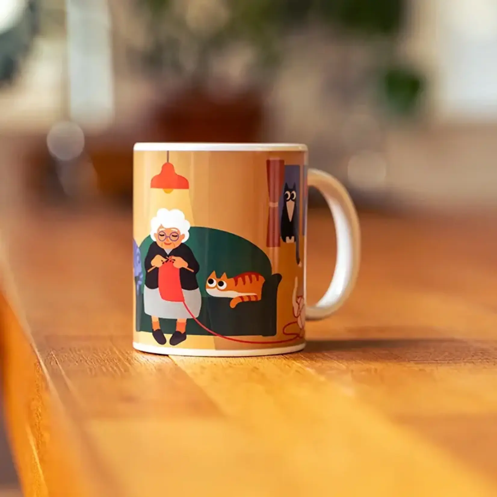 CAT LADY MORPH MUG