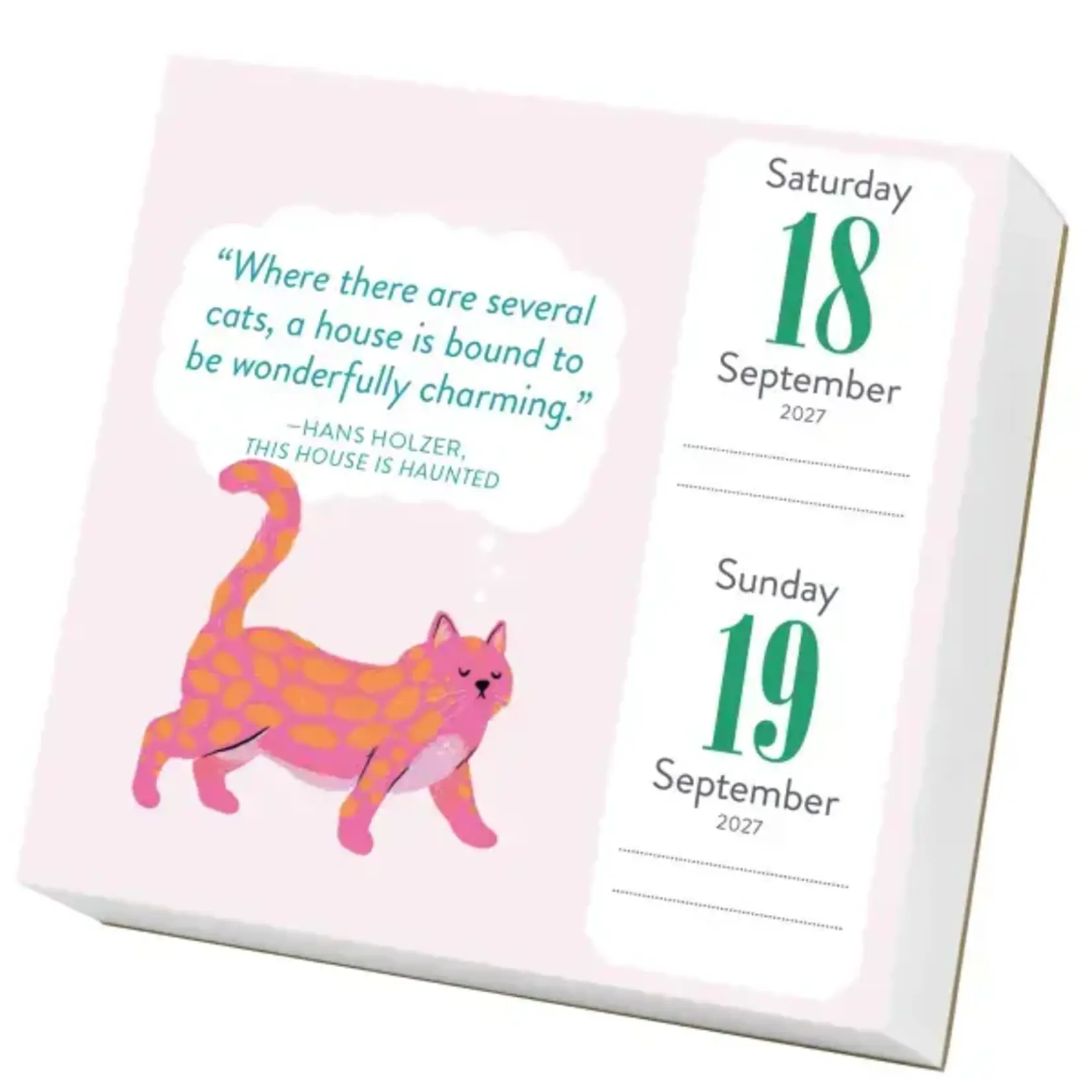 CAT TRIVIA PAGE A DAY