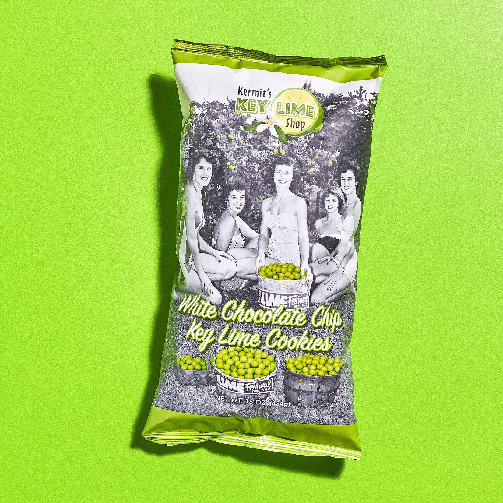 Kermit's White Chocolate Chip Key Lime Cookies