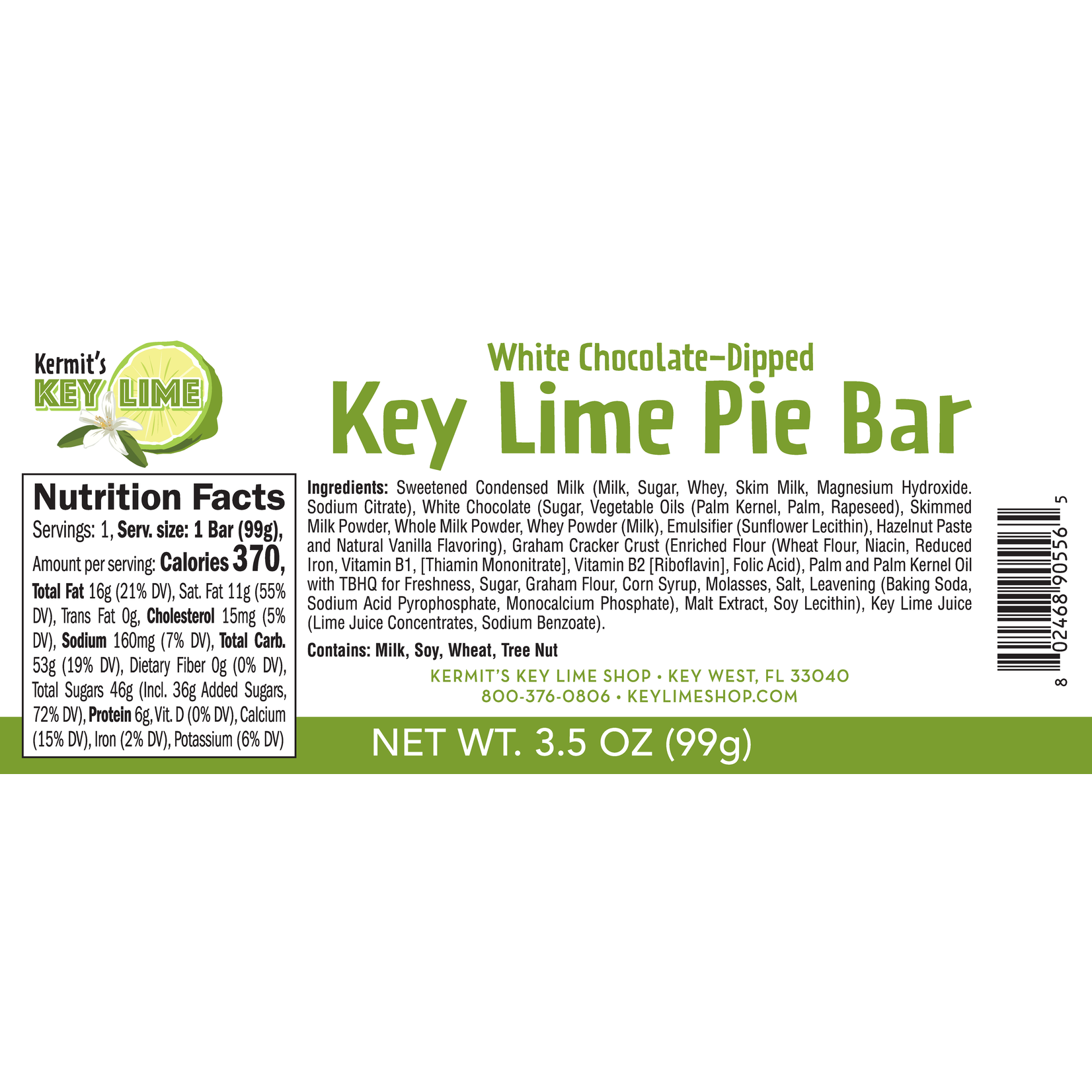 White Chocolate Key Lime Pie Bars