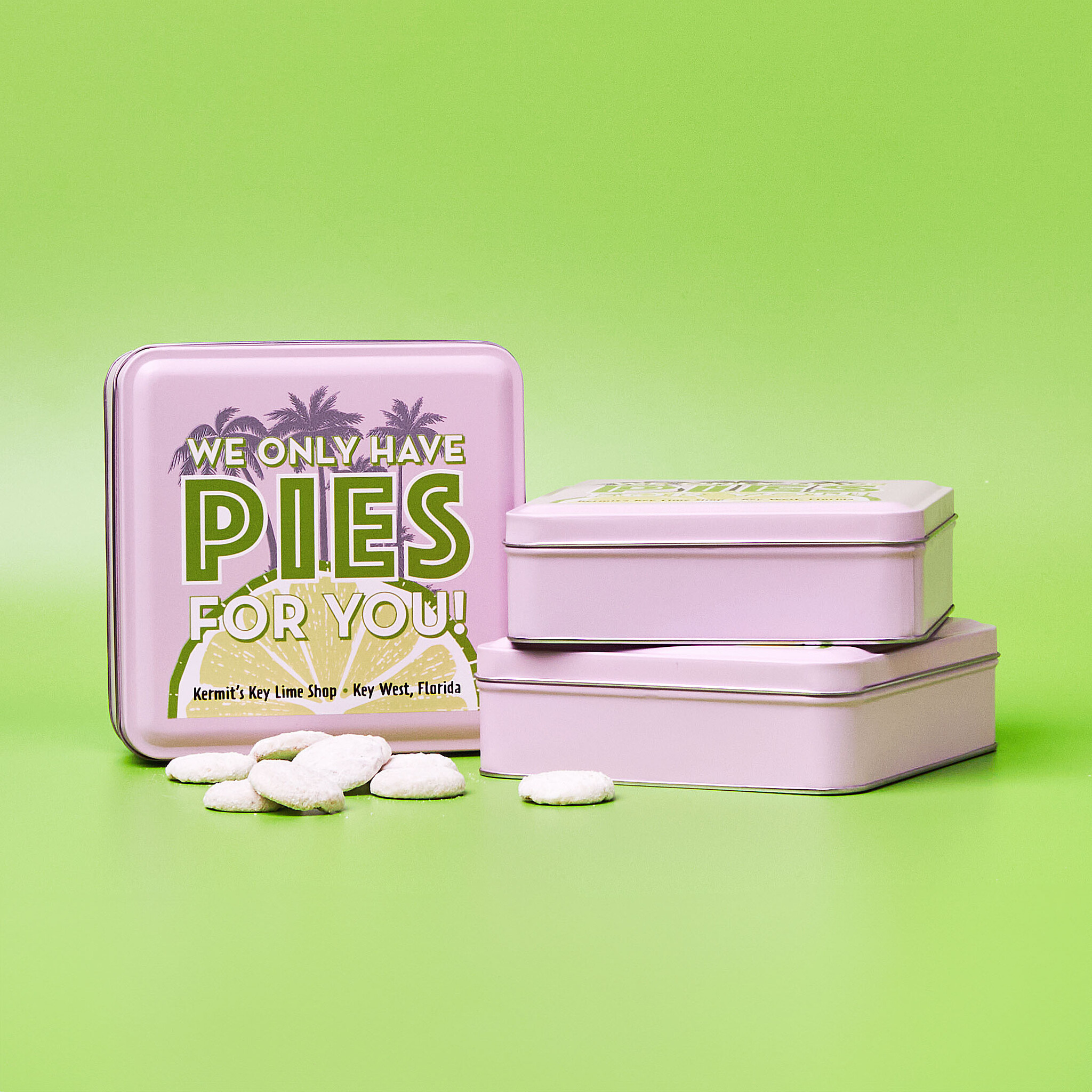 Key Lime Cooler 6oz Gift Tin - Kermit's Key Lime Shop