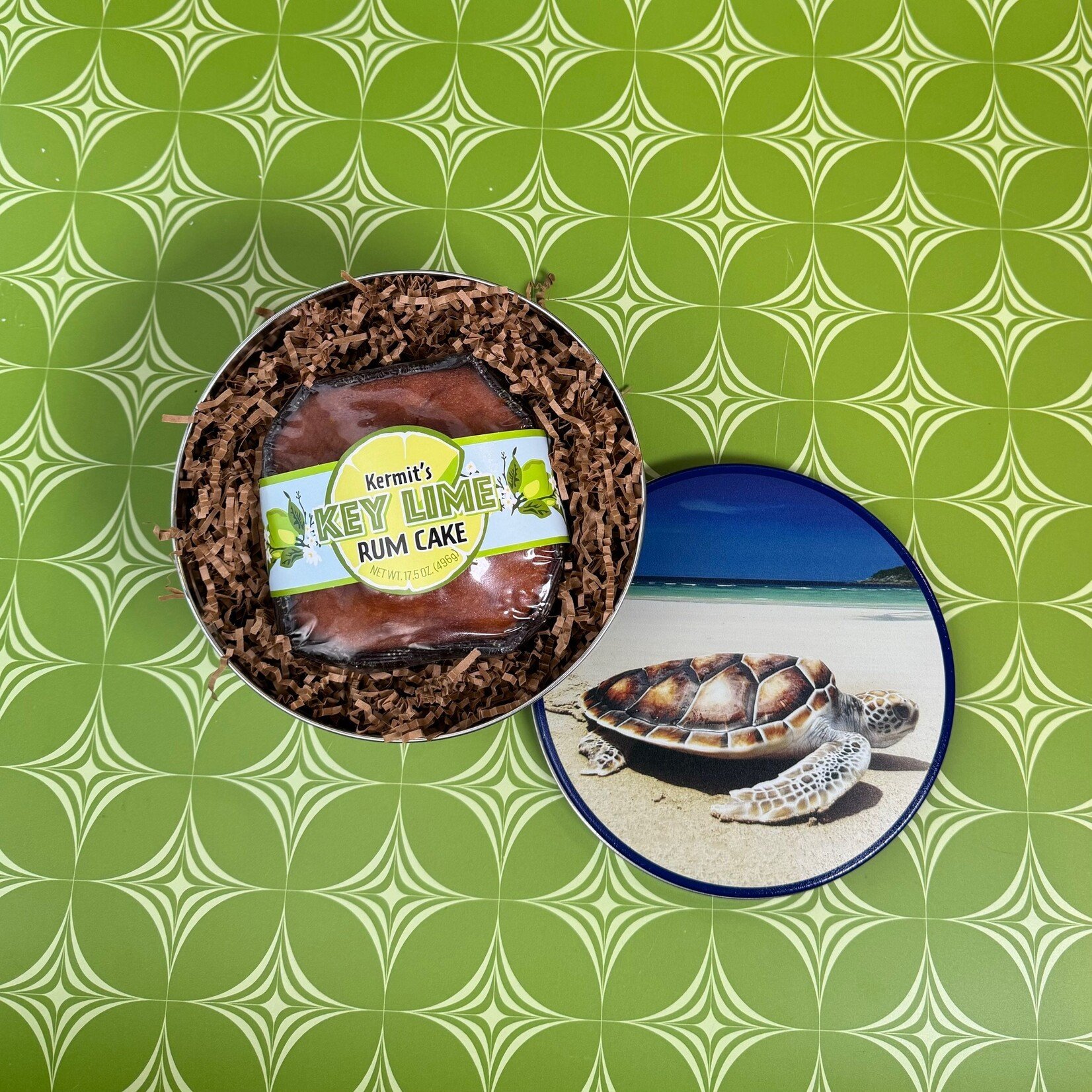 Key Lime Rum Cake Turtle Gift Set