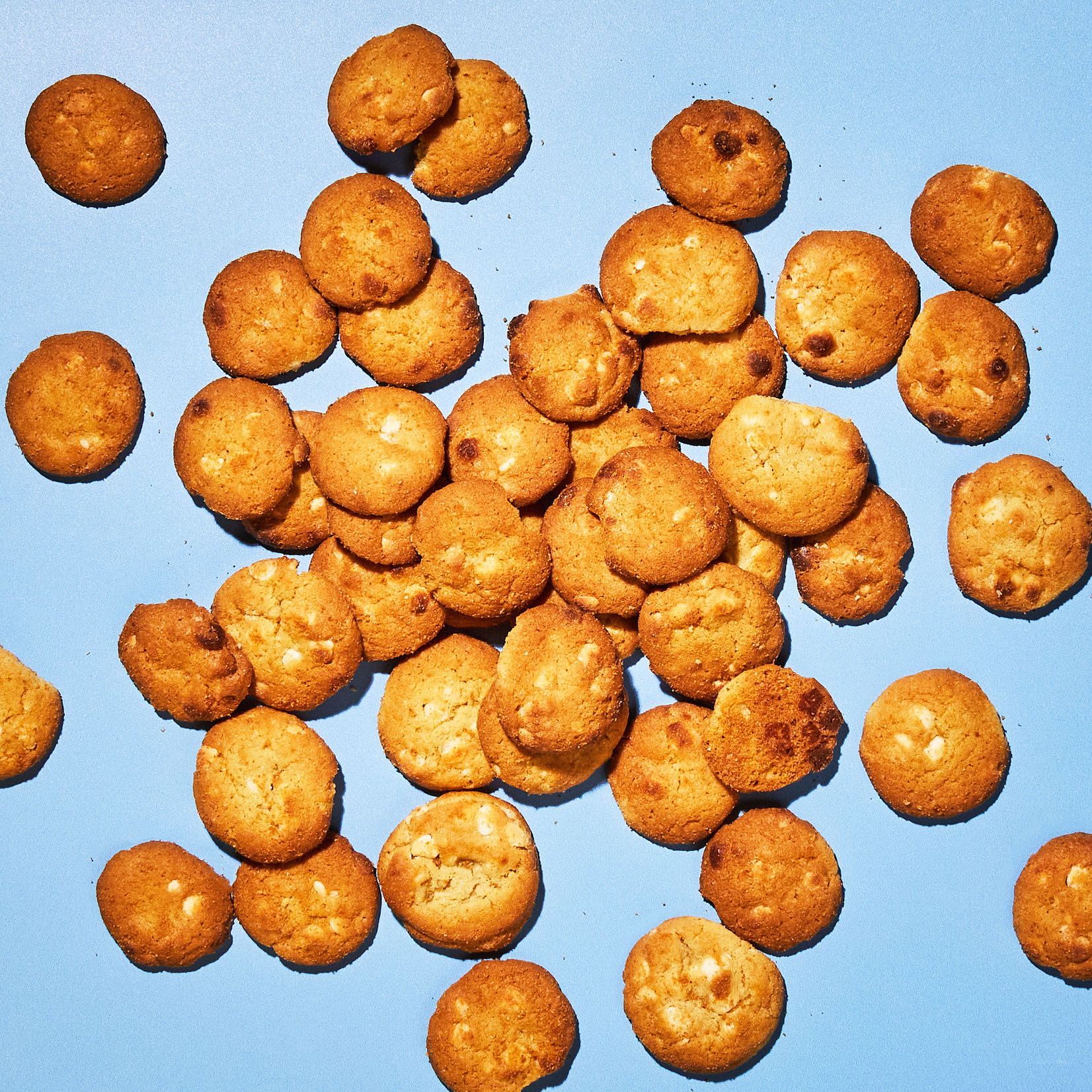 Holiday Wreath Tin - White Chocolate Key Lime Cookies