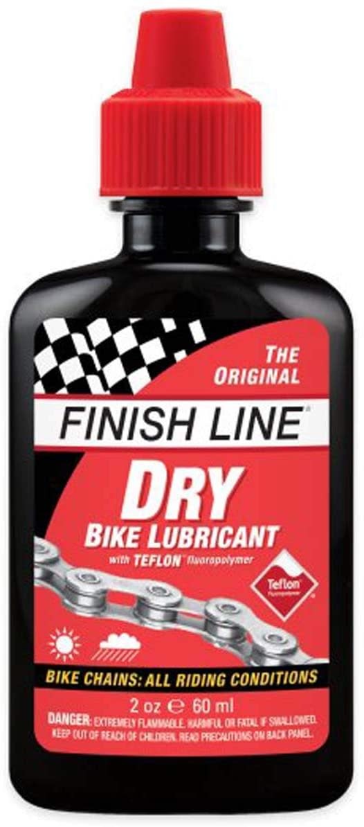 Finish Line DRY Bike Chain Lube - 2 fl oz, Drip - Scat Bikes