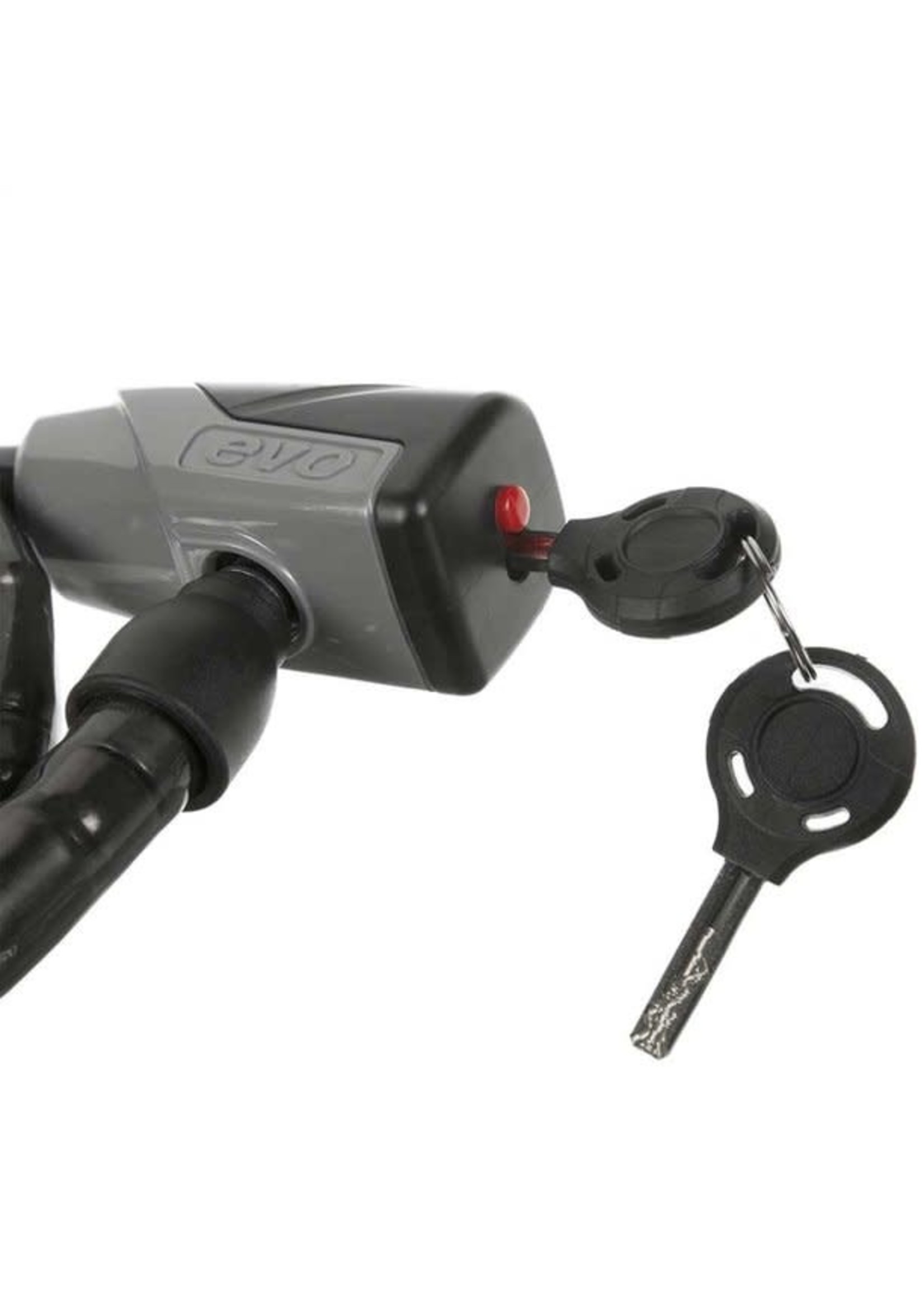 EVO Lock EVO Lockdown, Armored cable, Key, 18mm, 100cm, 39", Black