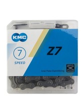 CHAIN KMC Z7 INDEX 6/7/8s GY/BR 116L - Scat Bikes