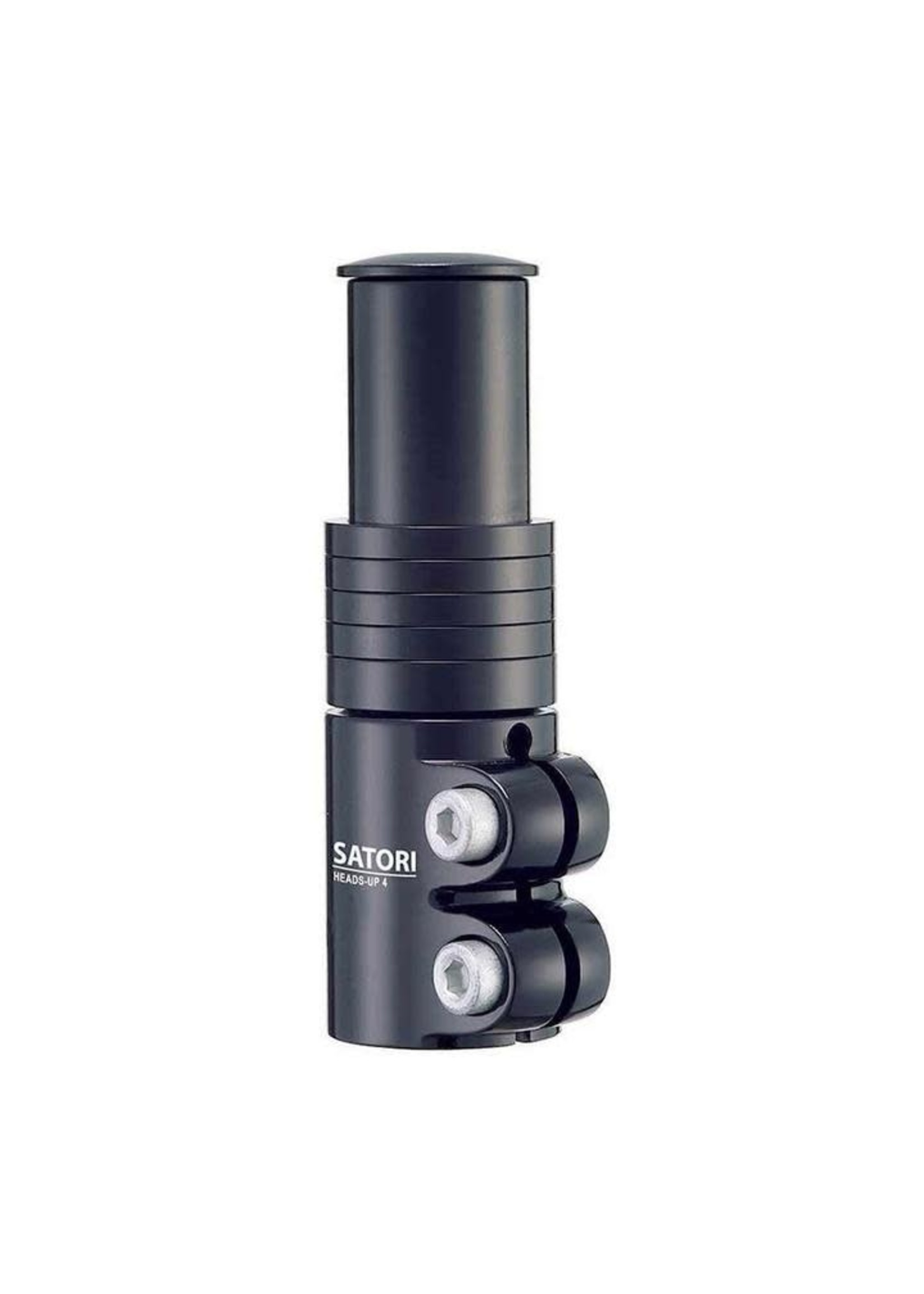 EVO Stem Riser, Threadless, EVO Heads-Up ST: 28.6mm, Black, 50-80mm