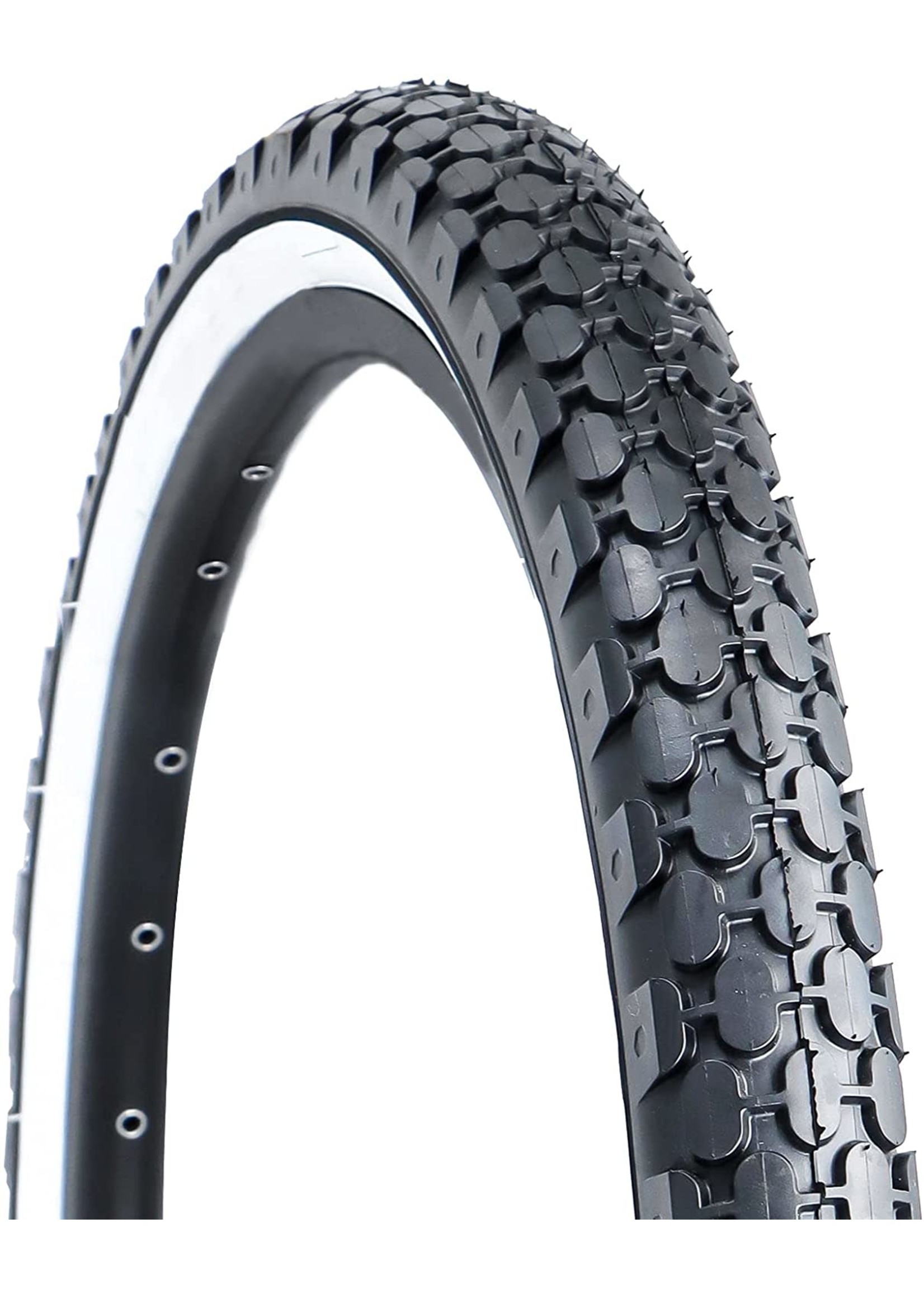 SERFAS Tire, Serfas 26x2.125 White Wall, Clincher, Wired