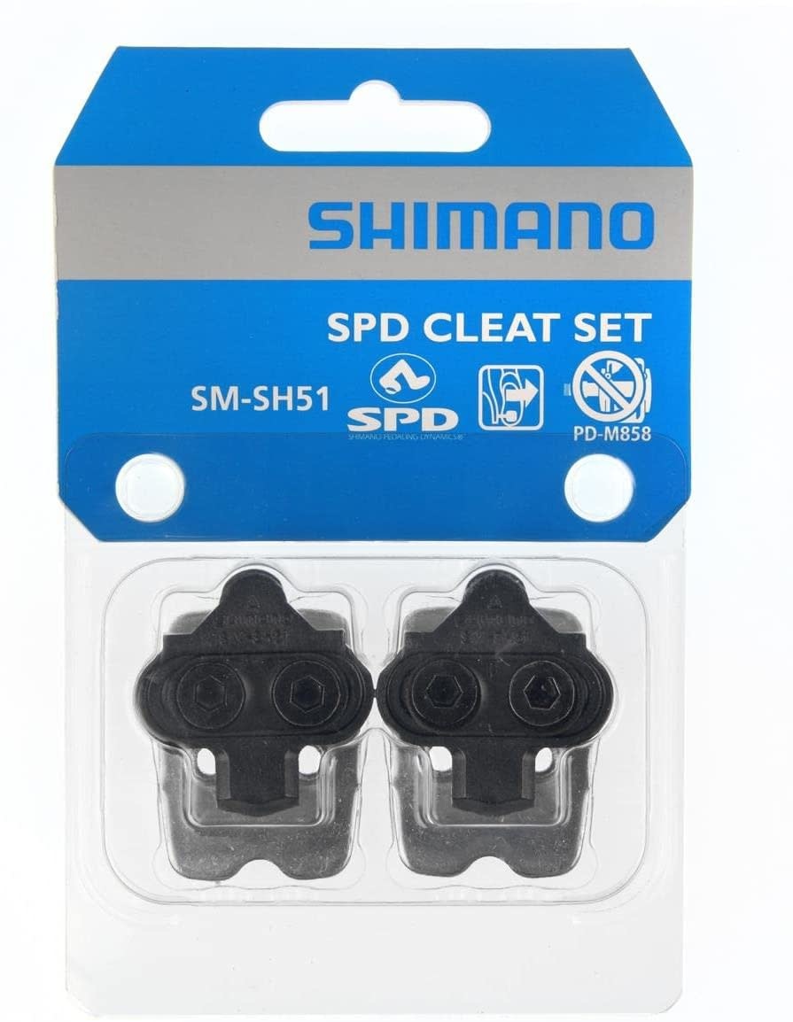 SM SH51 CLEAT ASSEMBLY PAIR W O CLEAT NUTS SINGLE RELEASE Scat Bikes