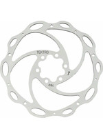 Tektro Tektro Lyra Cross Disc Brake Rotor - 160mm, 6-Bolt, Silver