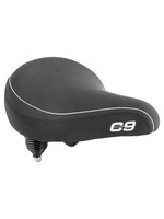 CLOUD-9 SADDLE C9 CRUISER CONTOUR SOFT TOUCH VINYL BK