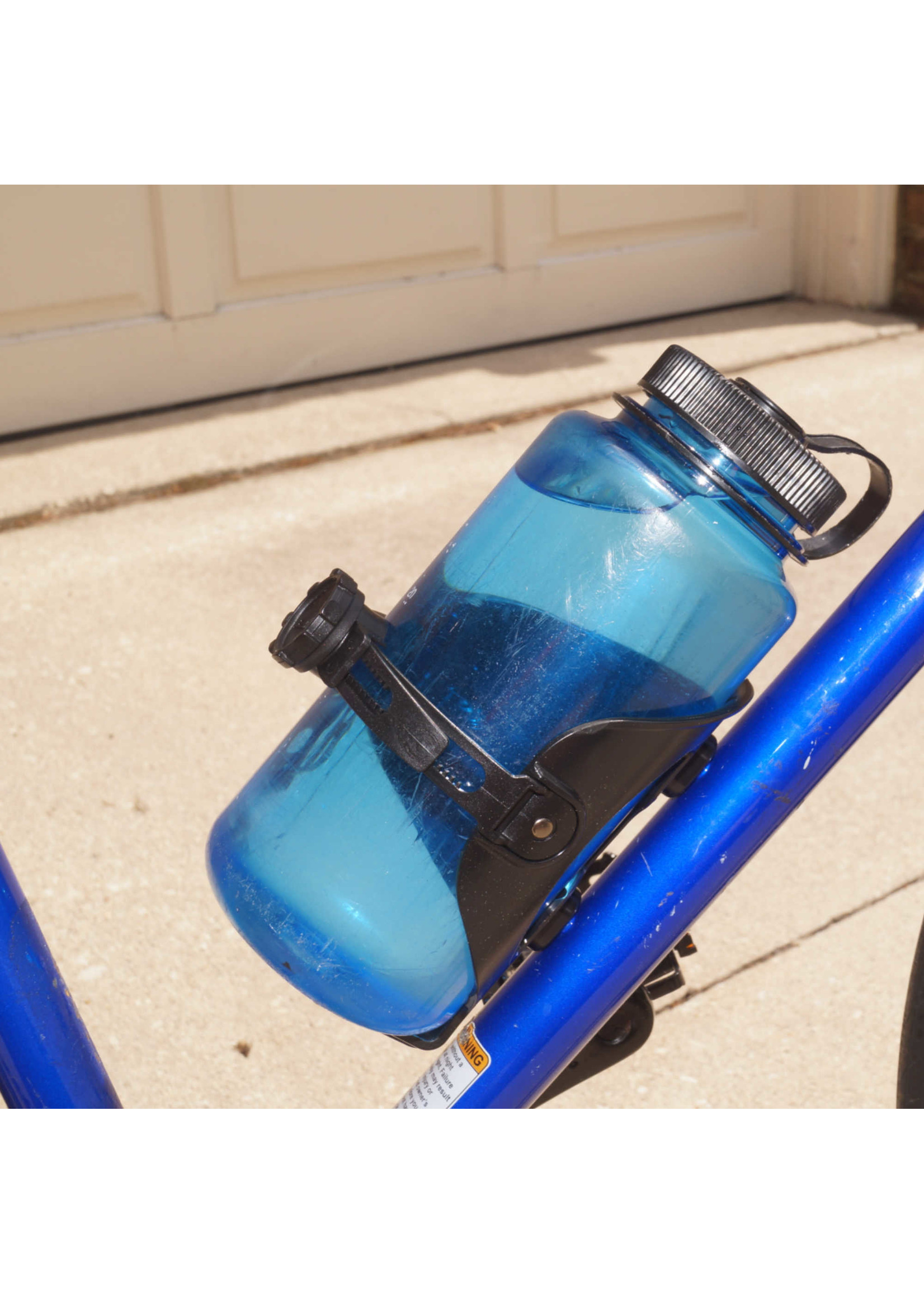 Adjustable Size Bicycle Water Bottle Holder The UpCycle Cage