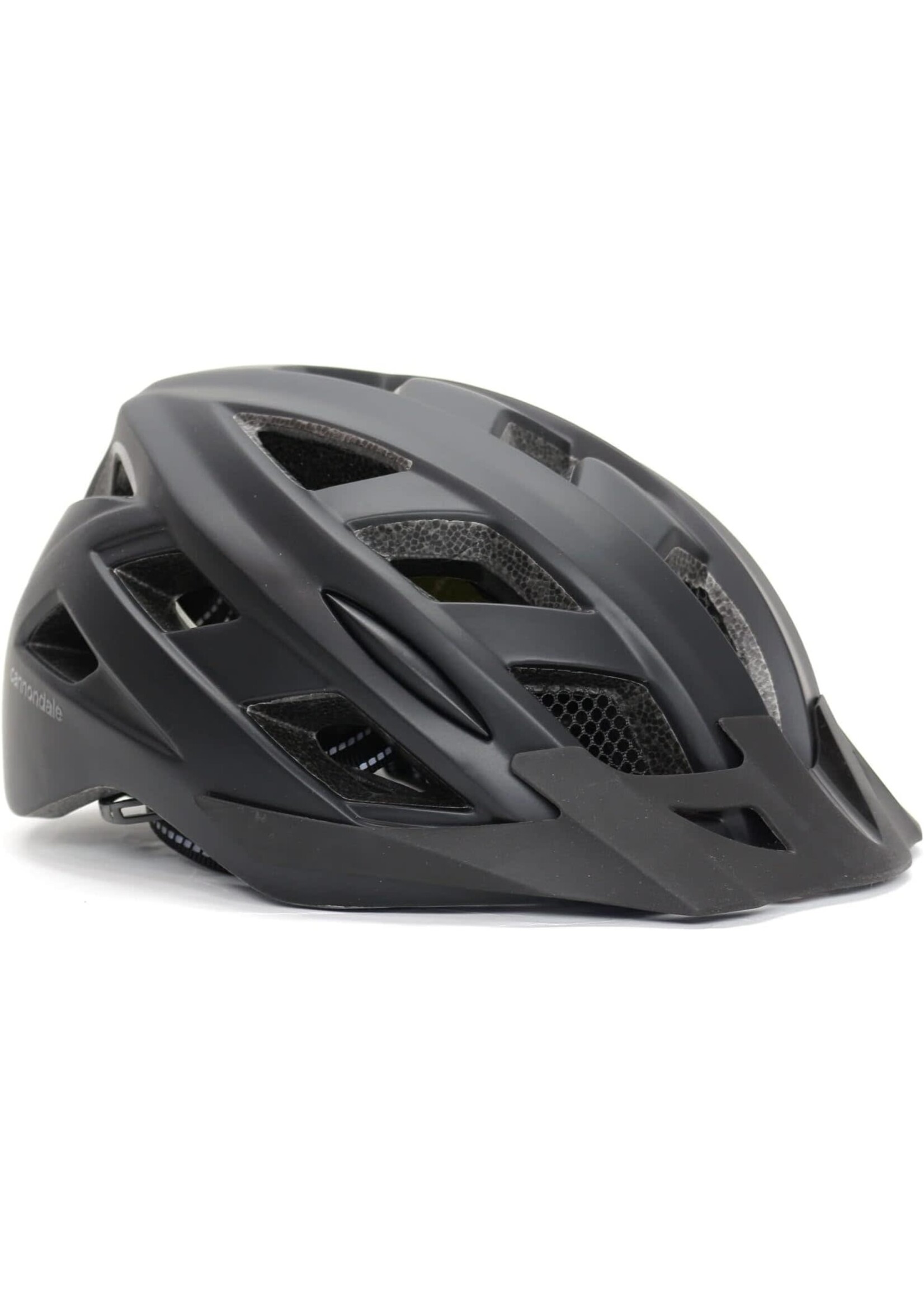 Cannondale Helmet Quick Cannondale w/LED BK S/M - Black, Small/Medium