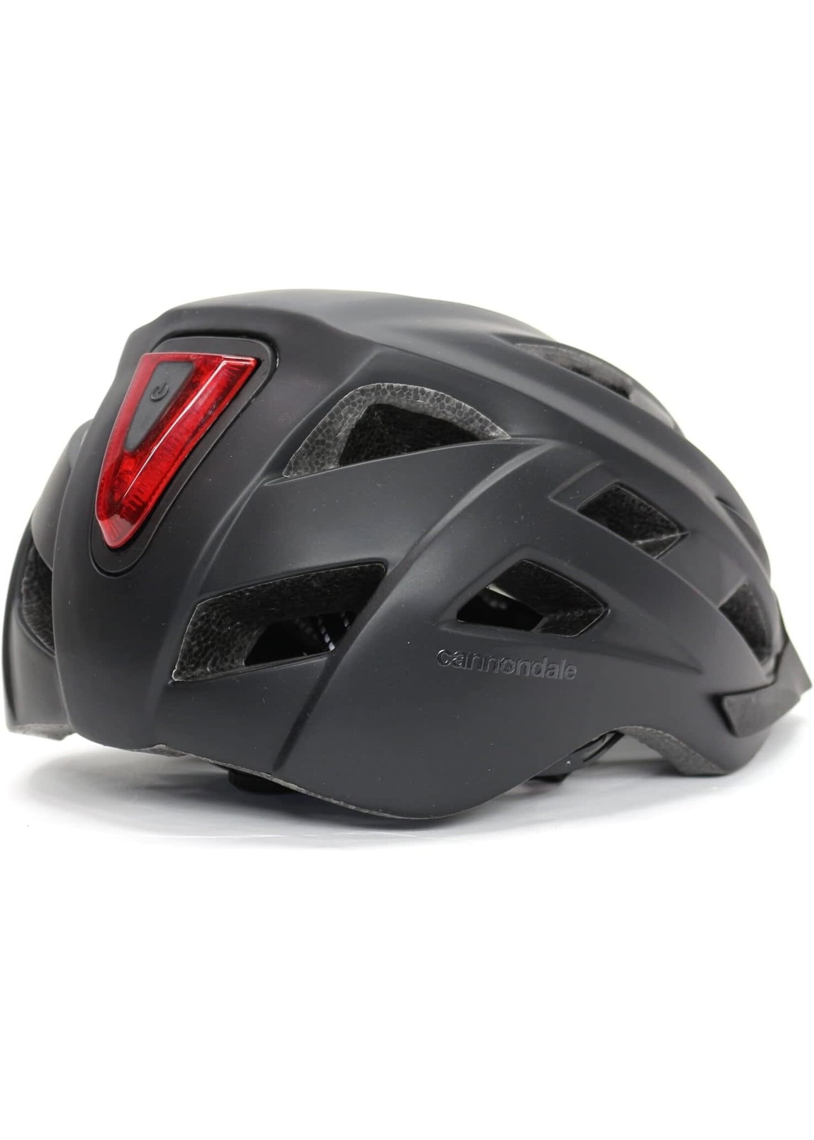 Cannondale Helmet Quick Cannondale w/LED BK S/M - Black, Small/Medium