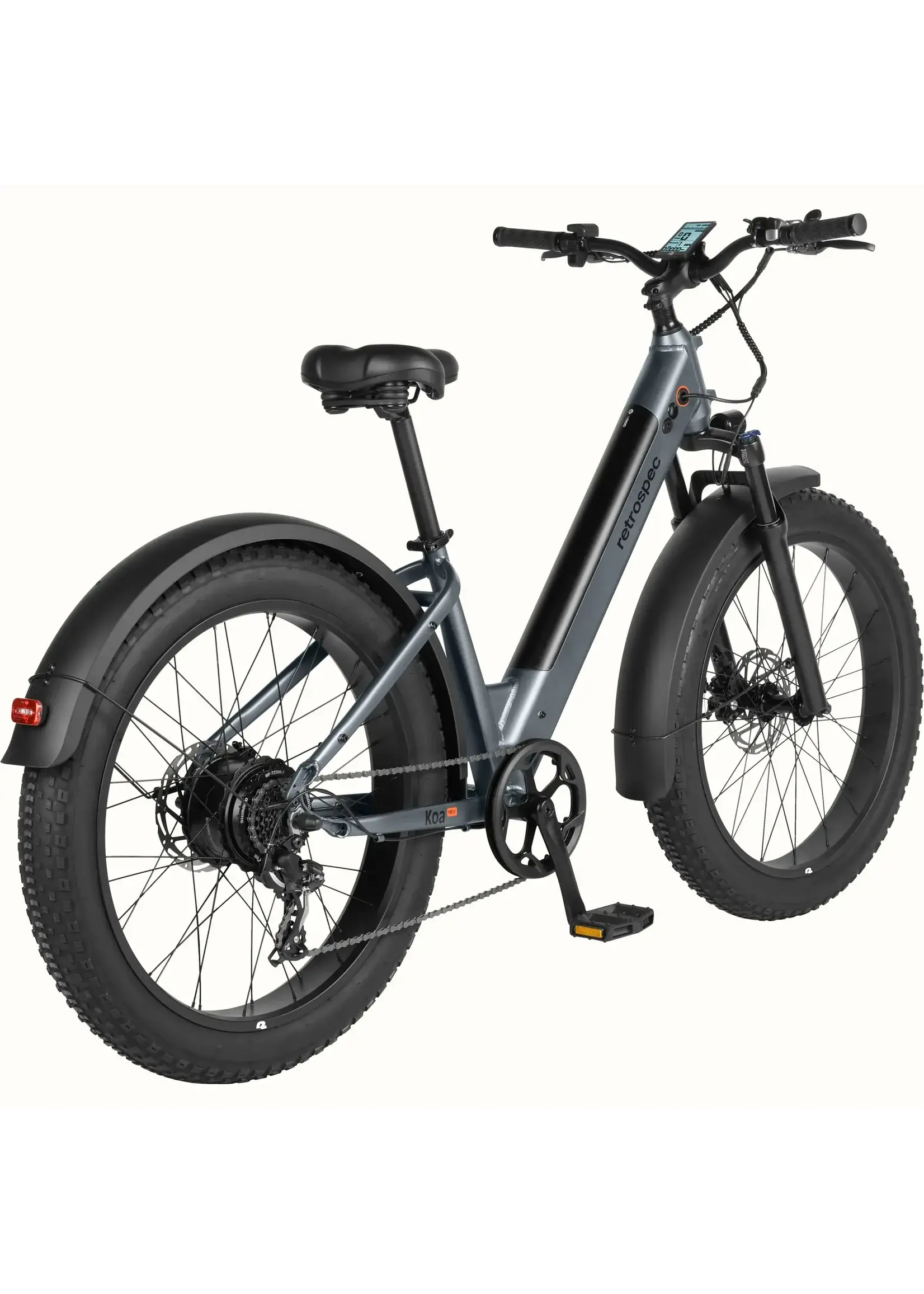 Retrospec Koa Rev 2 ST 500W/48V - Matte Graphite -  42cm-S