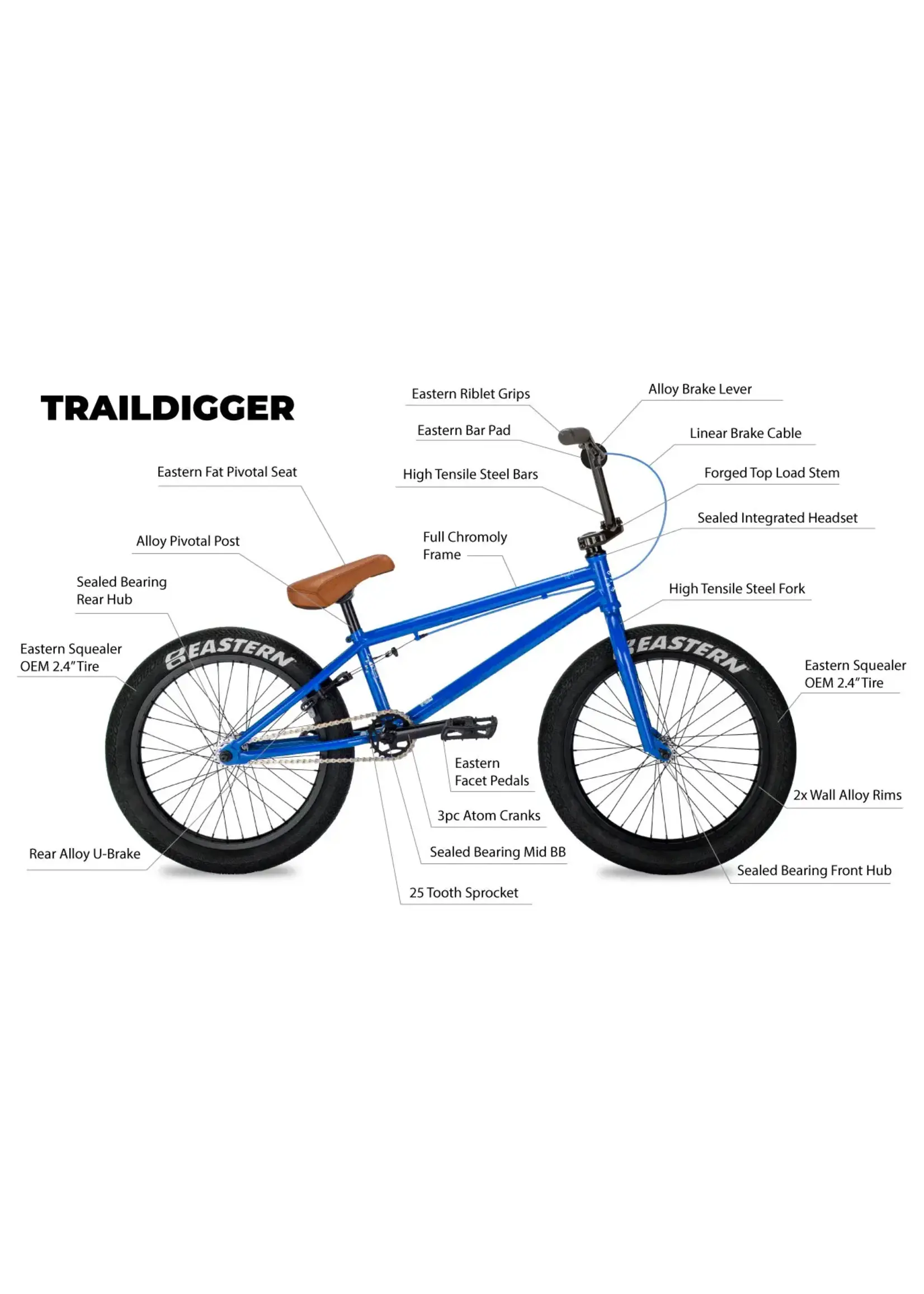Eastern BMX Traildigger, Black