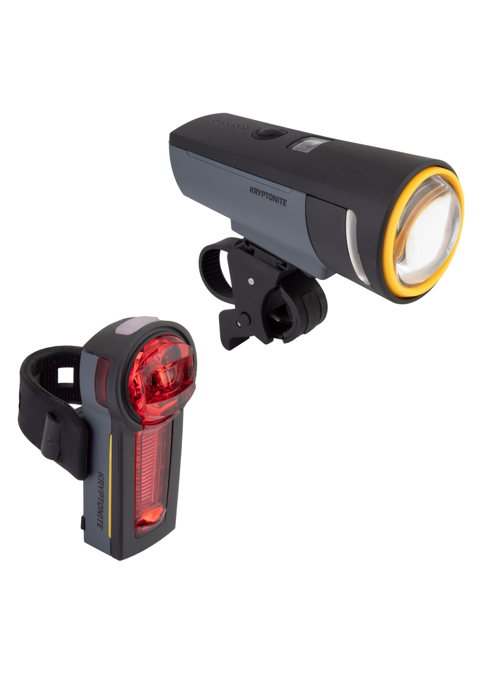 Kryptonite Kryptonite Incite X6/XBR Headlight/Taillight Set - Black