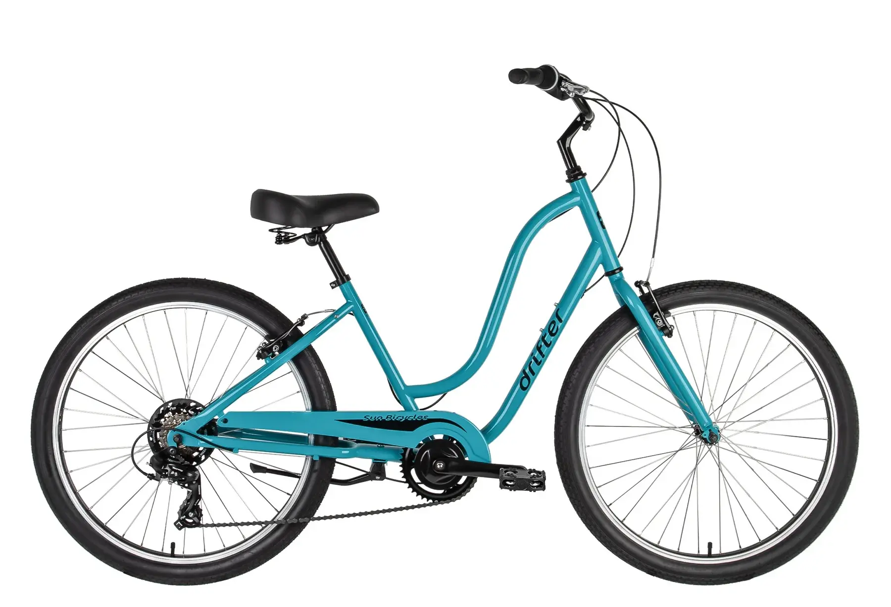 BIKE SUN DRIFTER ST L17.5 7sp MED-BU - Scat Bikes