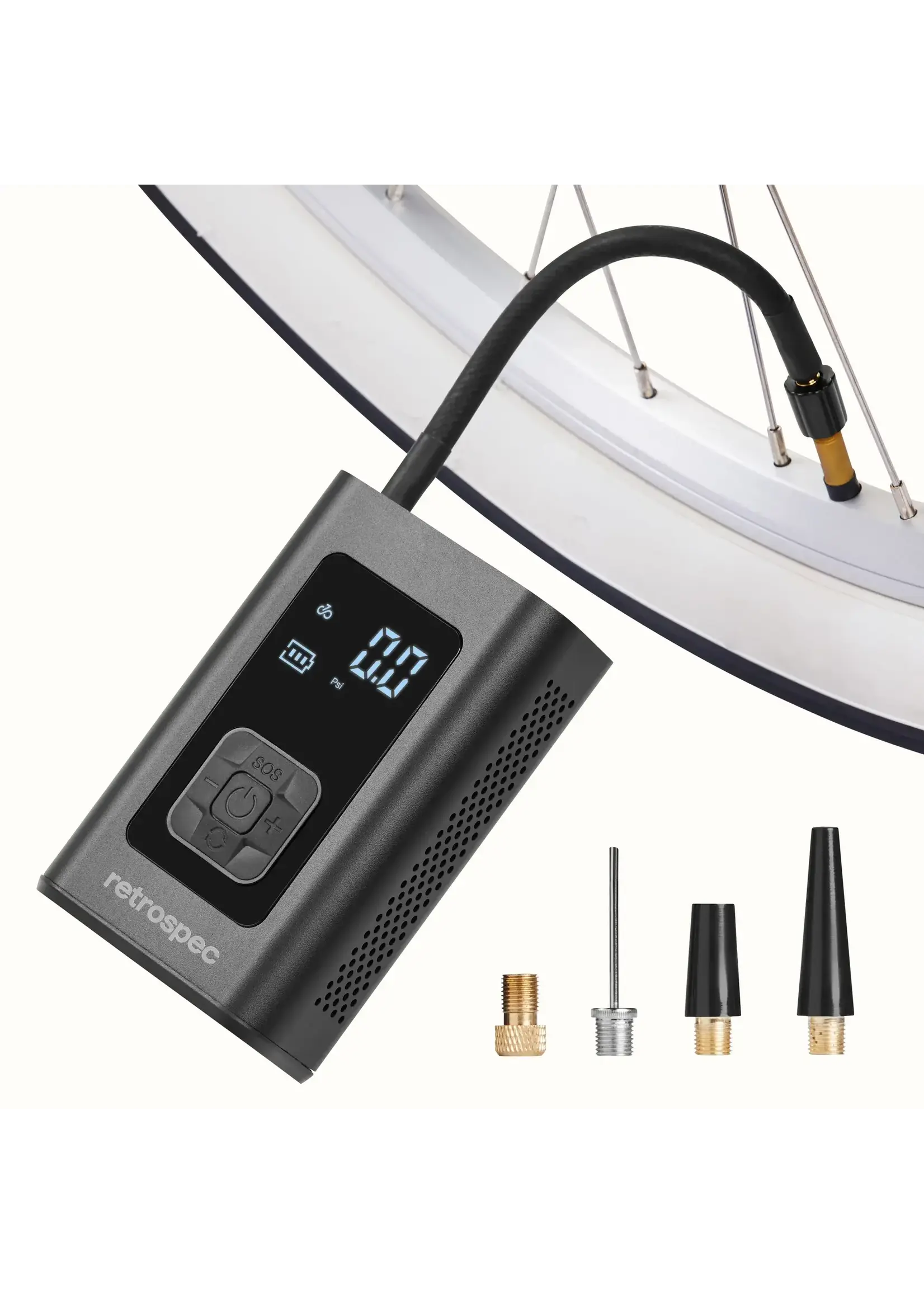 Pump, Retrospec Portable Compressor