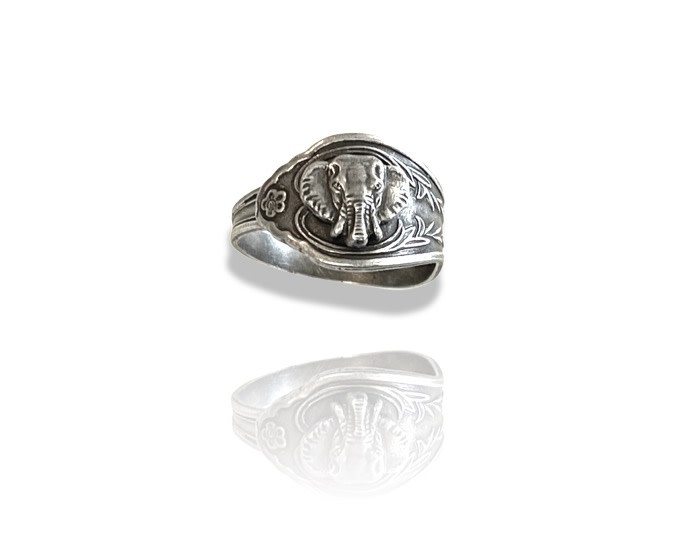 Henri's Treasure's  - Elephant Spoon Ring
