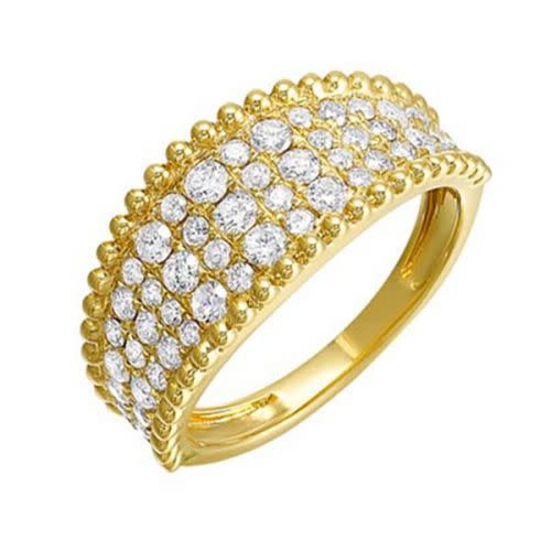 Henri's Classic - Diamond  Fashion Ring in 14k Yellow Gold