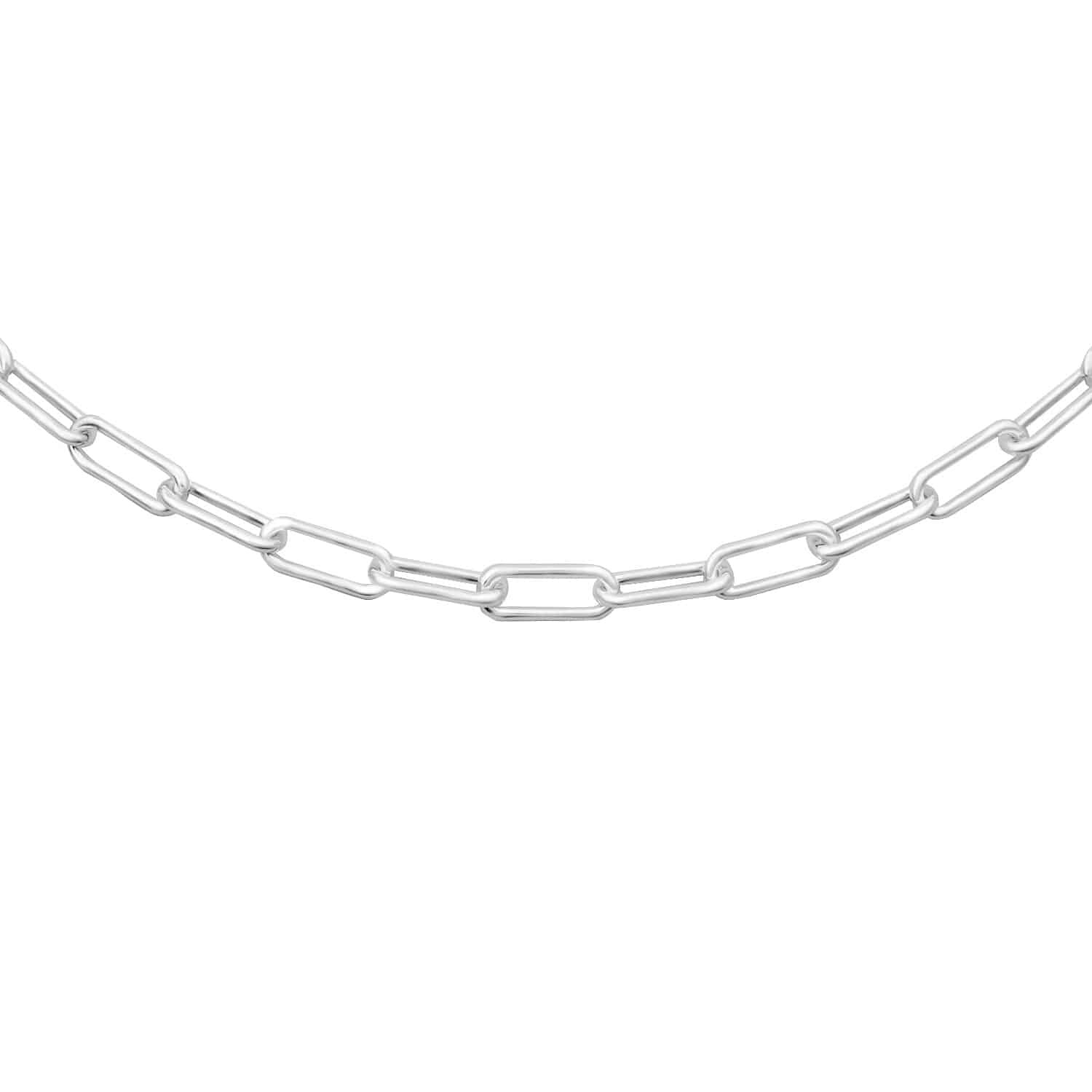 Henri's Treasure - Silver Oval Chain