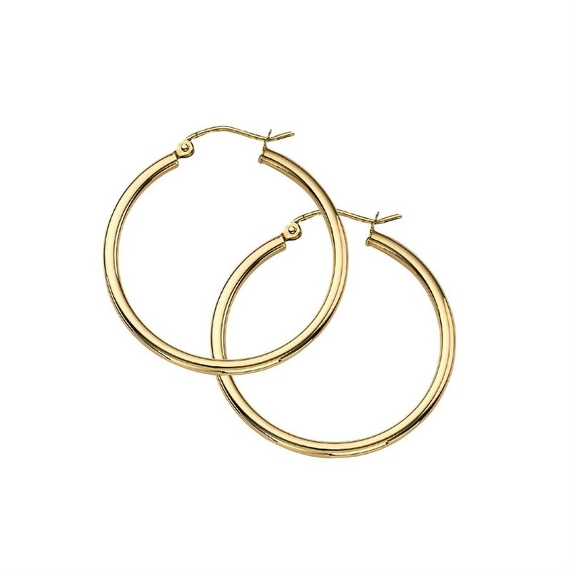 Henri's Treasure - Gold Hoop Earrings