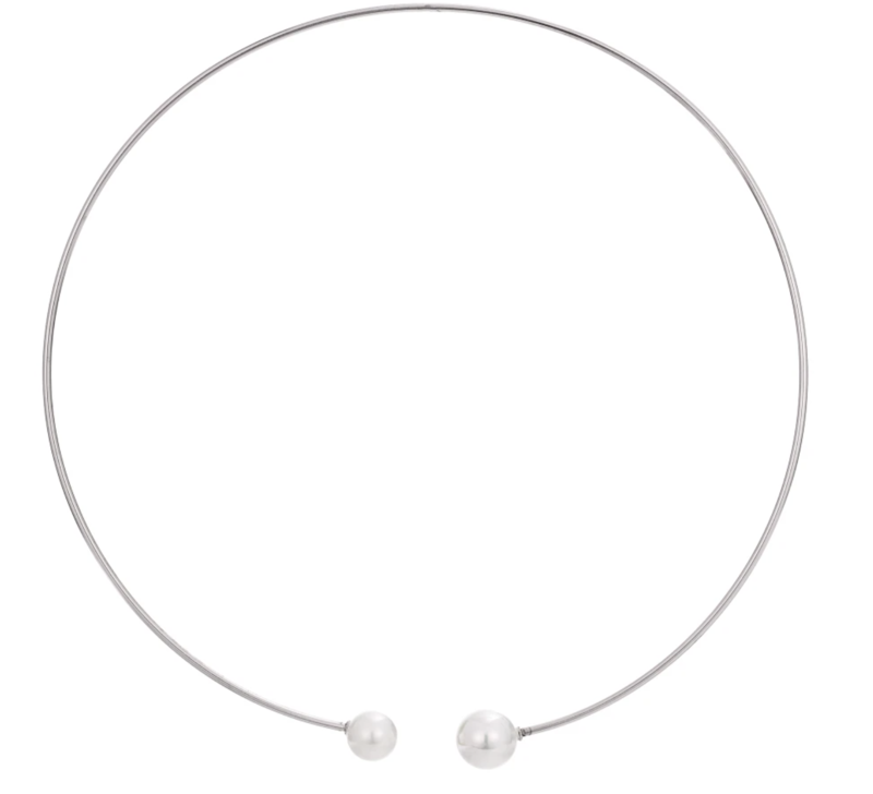 Henri's Treasure - Sterling Silver Pearl Necklace