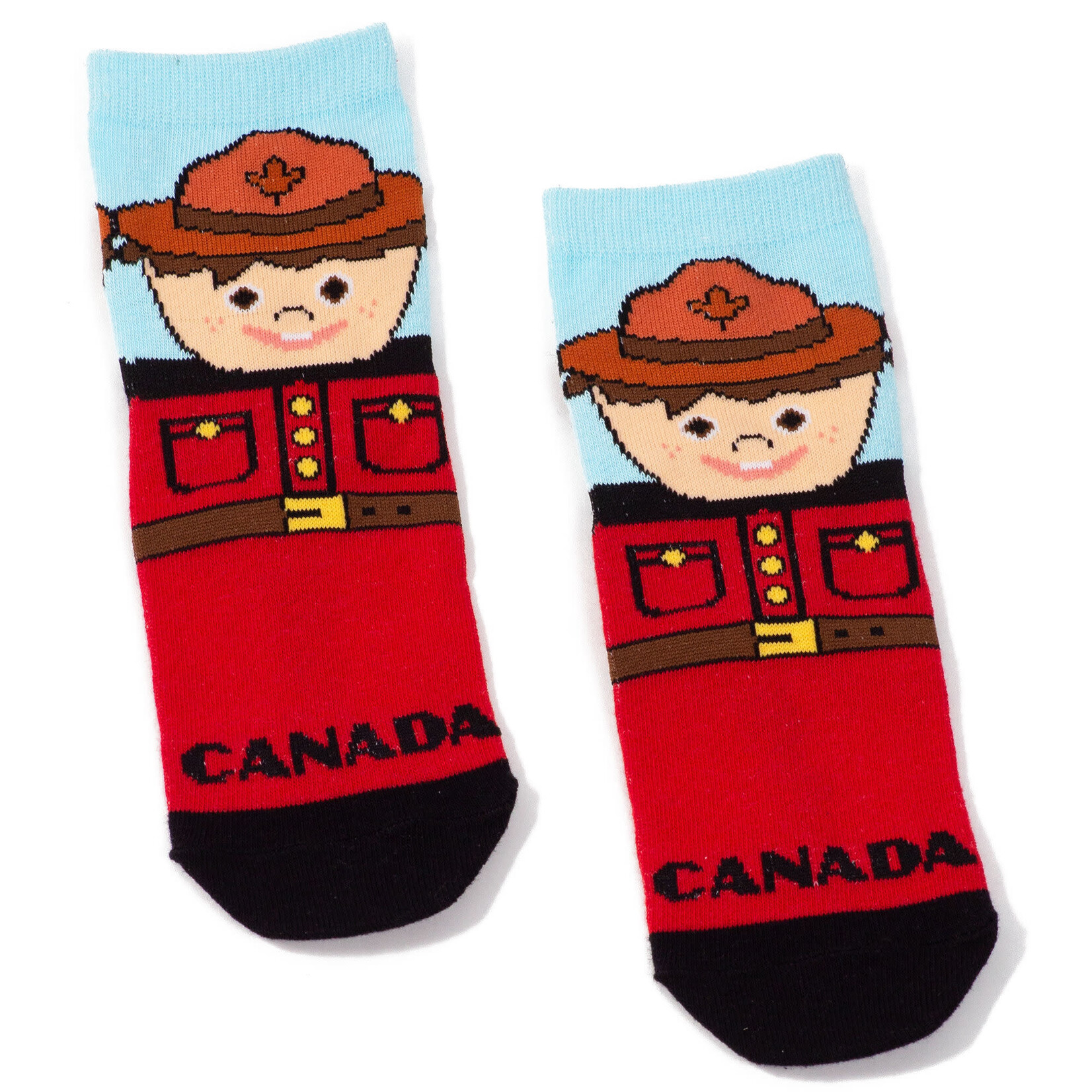 CHAUSSETTES CANADIAN MOUNTIE POUR ENFANTS