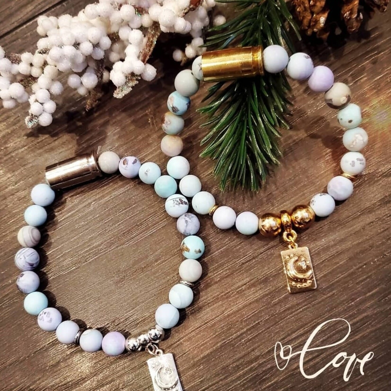 MOON AND BACK BRACELET- GOLD