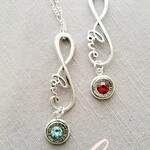 INFINITY LOVE NECKLACE- BULLETS N' BEADS