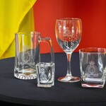 RCMP Crest Glassware