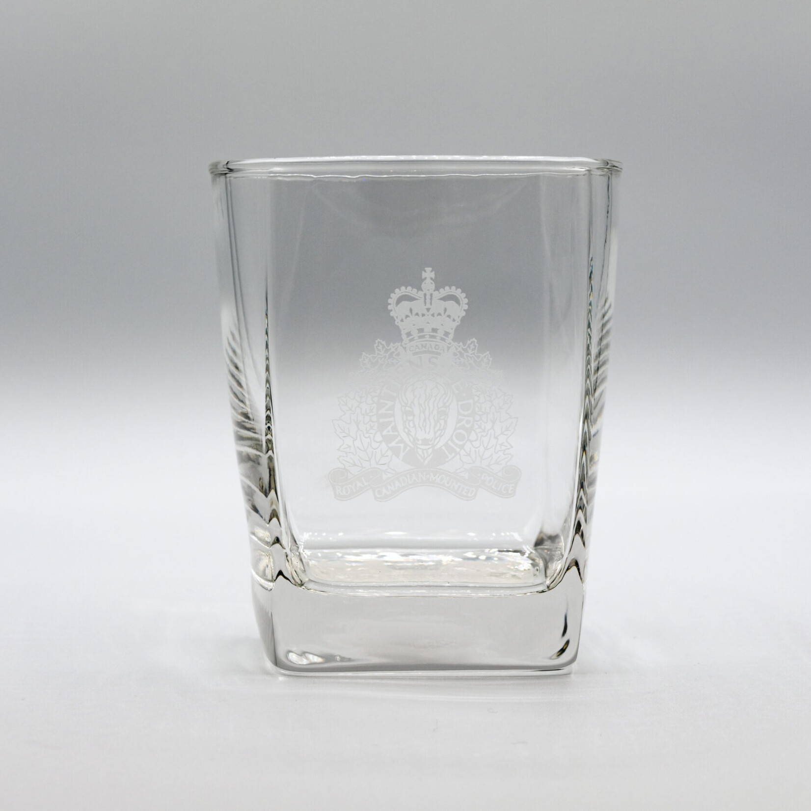 RCMP Crest Glassware