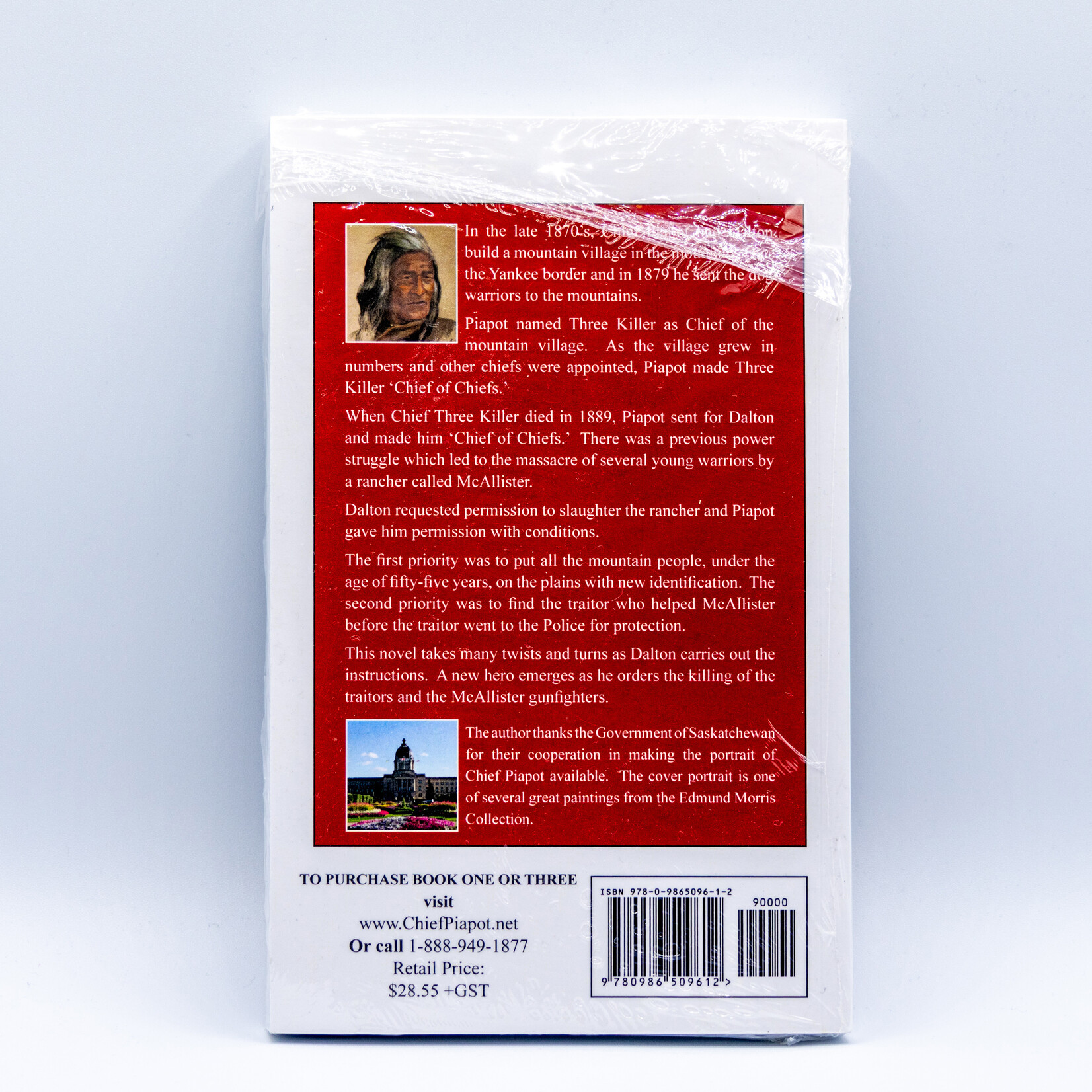 BOOK - CHIEF PIAPOT THE LAST MASSACRE